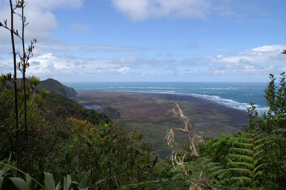 PICT2239_lookout towards KareKare beach